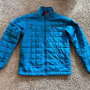 Patagonia Nano Puff Jacket, Blue, Youth XXL